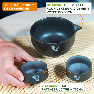 Matcha Kit Accessoires - amoseeds specialiste des super aliments bio