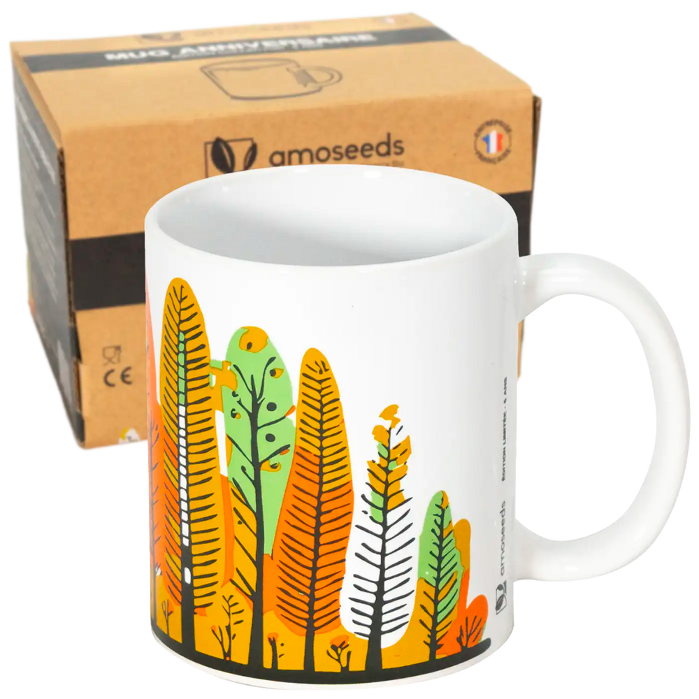 Mug anniversaire 6 ans Amoseeds