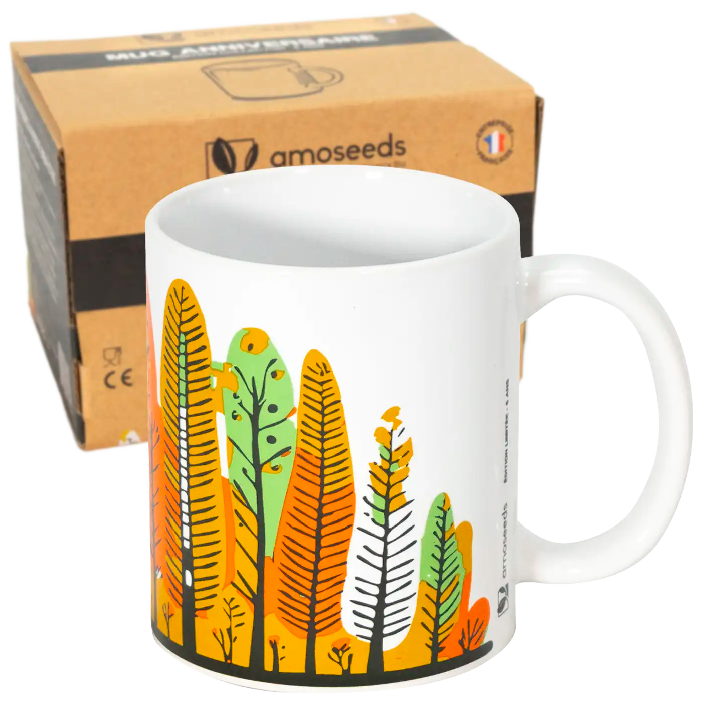 Mug anniversaire 6 ans Amoseeds