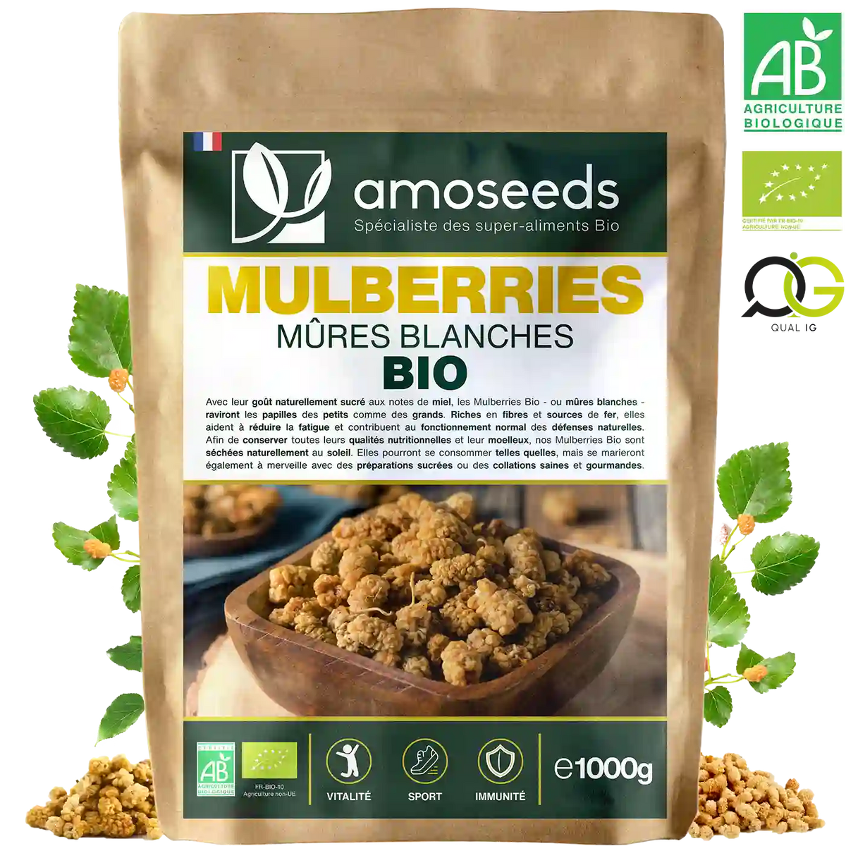 Mulberries Bio - amoseeds specialiste des super aliments bio_recto