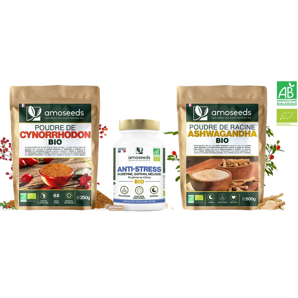 Pack Bien-être amoseeds specialiste des super aliments bio