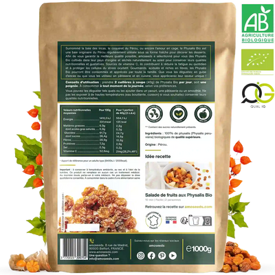 Physalis Bio 1kg - amoseeds specialiste des super aliments bio