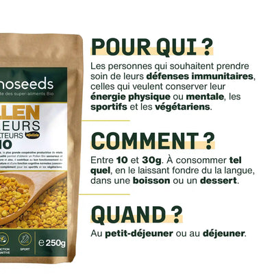 Pollen Bio - amoseeds specialiste des super aliments bio