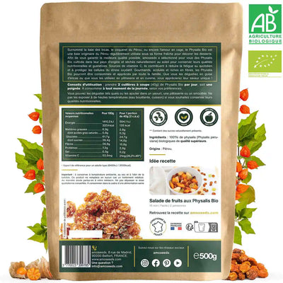 Pysalis Bio - amoseeds specialiste des super aliments bio
