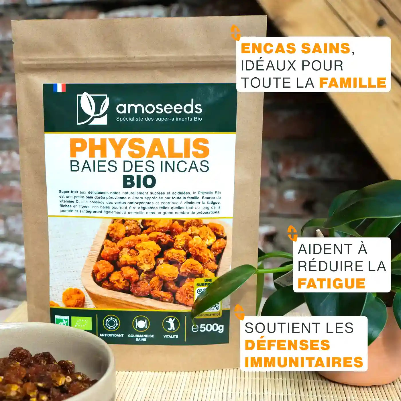 Pysalis Bio - amoseeds specialiste des super aliments bio