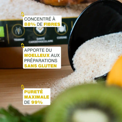 Qualite Psyllium Blond Bio teguments amoseeds specialiste des super aliments bio