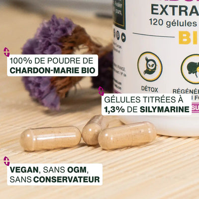 Chardon-Marie Bio gelules amoseeds specialiste des super aliments bio