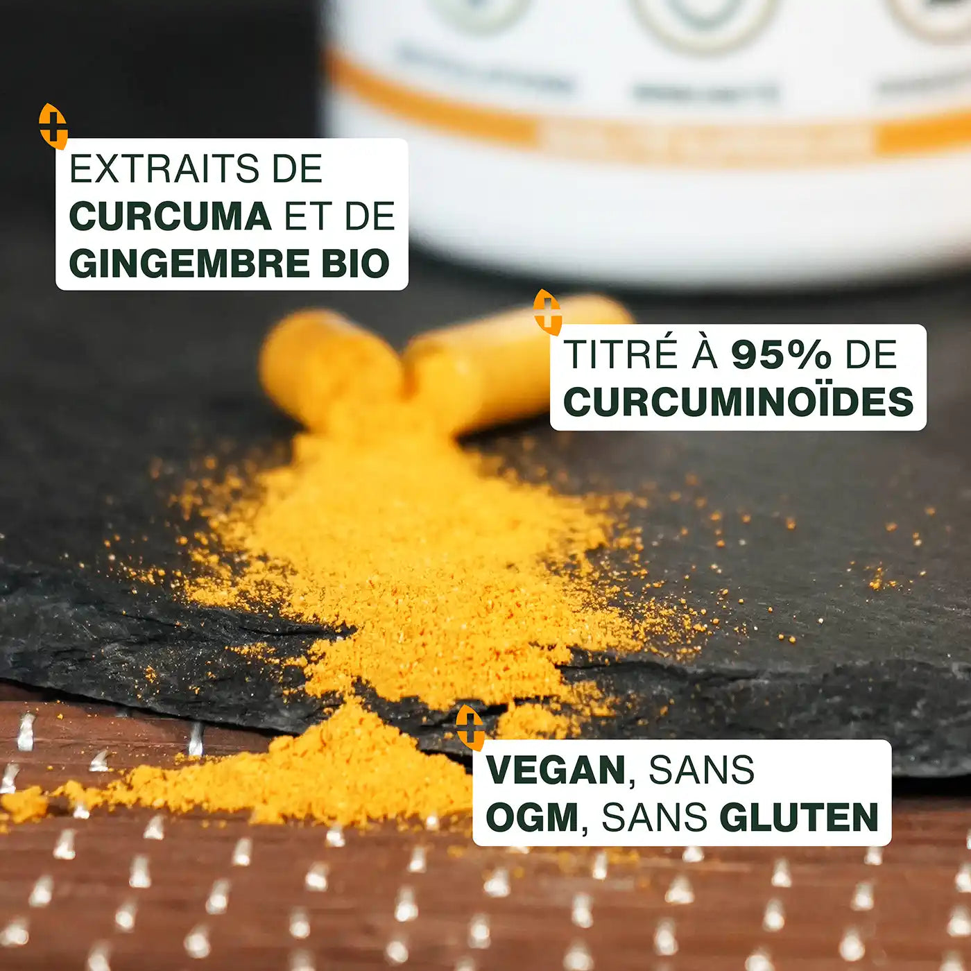 Curcuma bio gelules haute absorption amoseeds specialiste des super aliments bio,