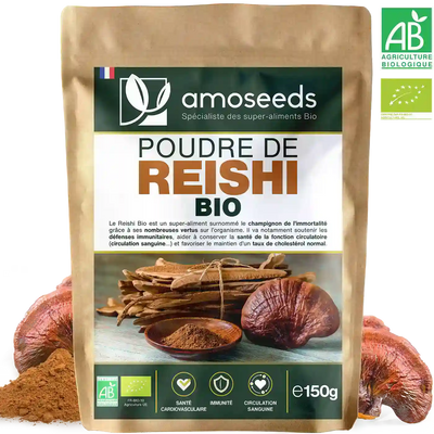 Reishi Bio - amoseeds specialiste des super aliments bio