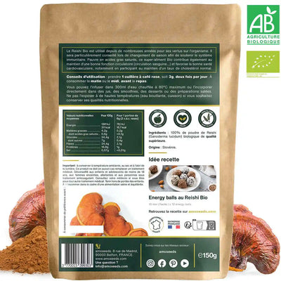 Reishi Bio - amoseeds specialiste des super aliments bio