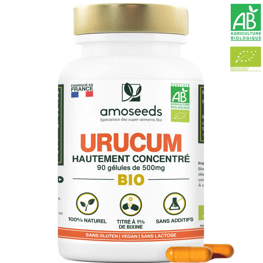 Urucum bio gelules amoseeds specialiste super aliments bio
