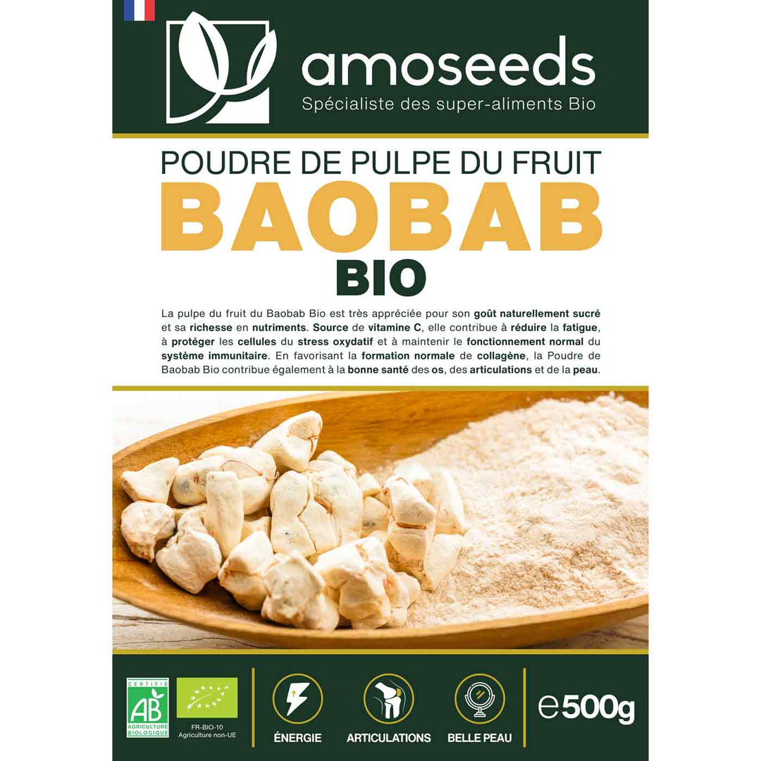 Poudre de baobab pure - 100 g - Supreme Cie 