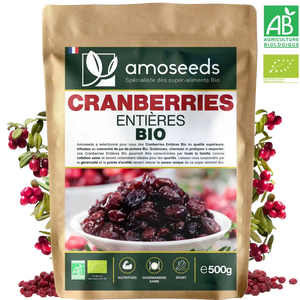 Cranberries Entières Bio 500g