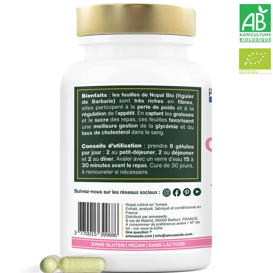 Cure Minceur Bio, Extra Forte - 180 gélules – amoseeds