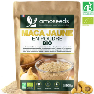 Maca Jaune en Poudre Bio 500g