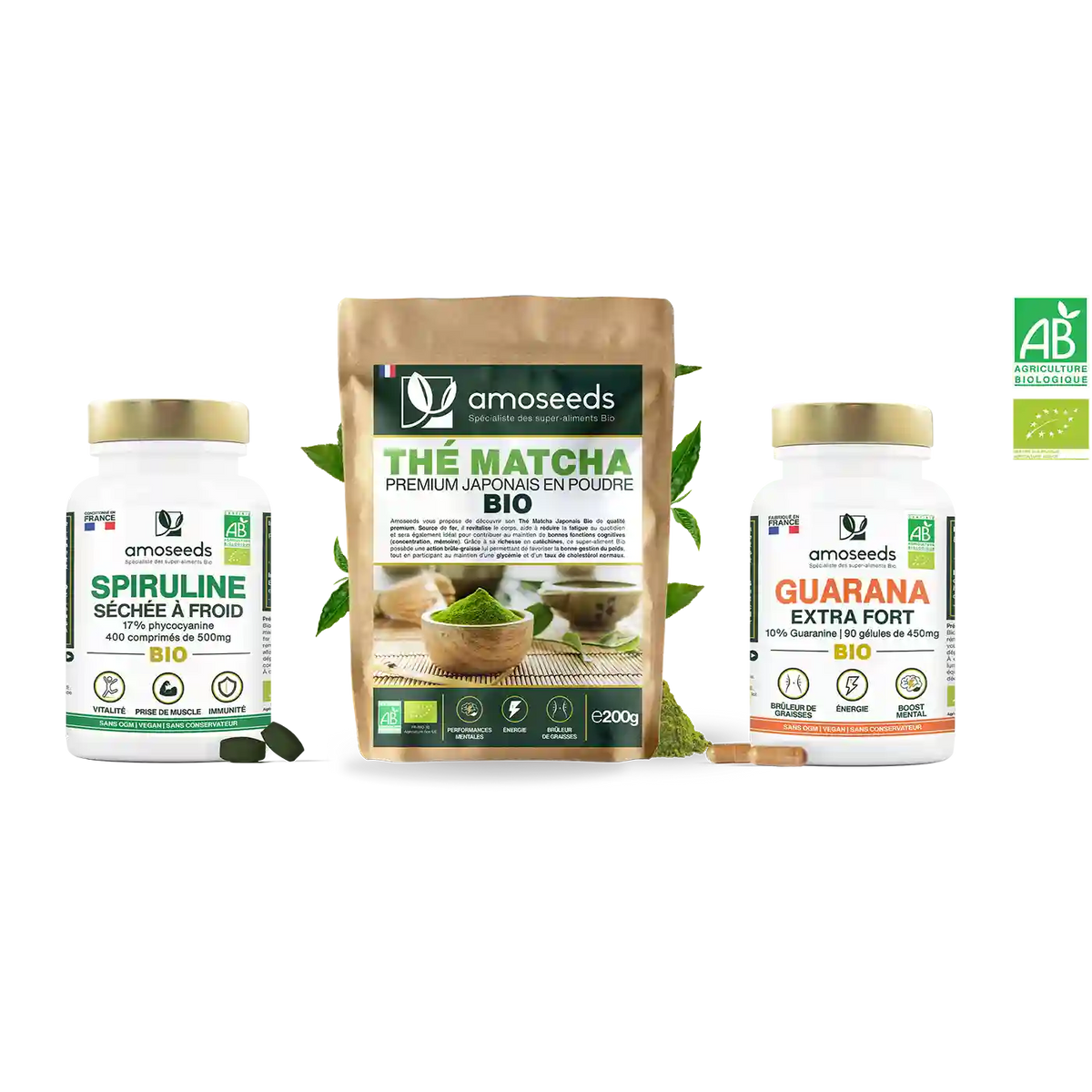 Pack seche amoseeds specialiste des super aliments bio 